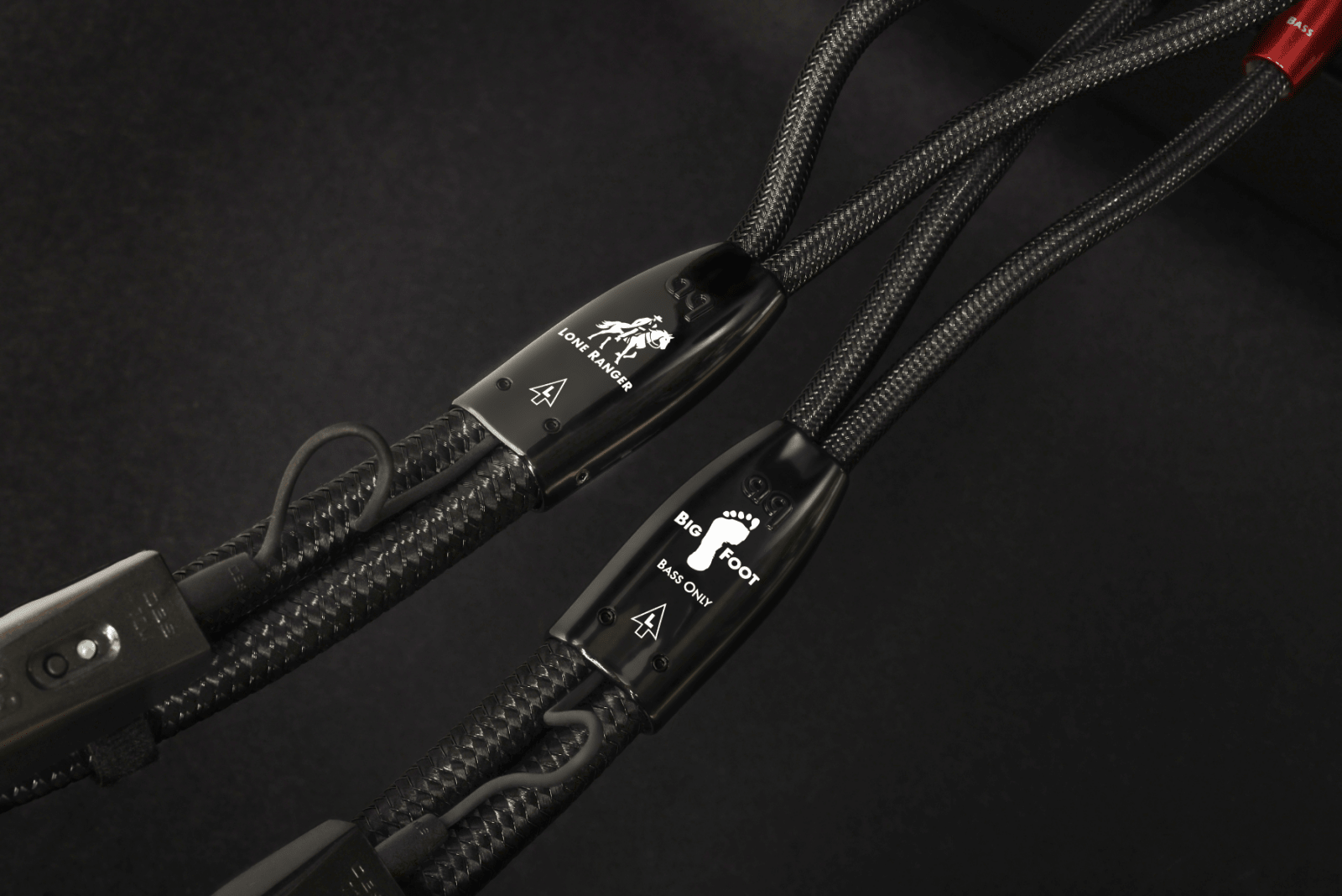 audioquest-lone-ranger-bigfoot-biwire-combo-bi-wiring-lautsprecherkabel-2-5-m image 5