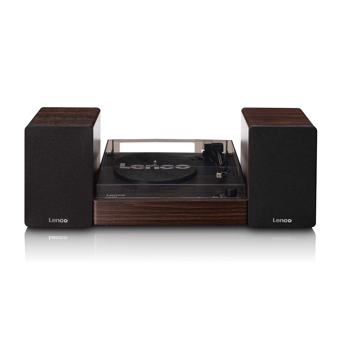 lenco-ls-200wd-plattenspieler-mit-bluetooth-und-externen-lautsprechern-holz image 2