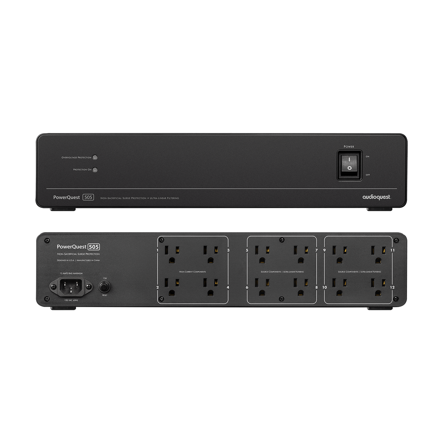 audioquest-powerquest-505-general-berholte-high-end-netzfilterleiste-mit-pq-715- image 1