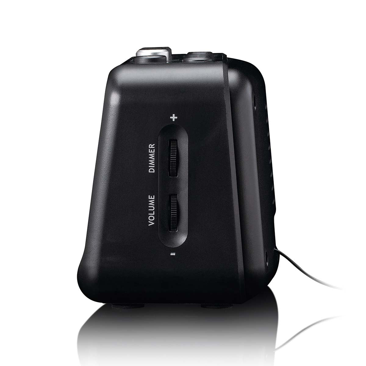 lenco-cr-28bk-uhrenradio-mit-led-display-dimmer-und-nachtlicht-schwarz image 7