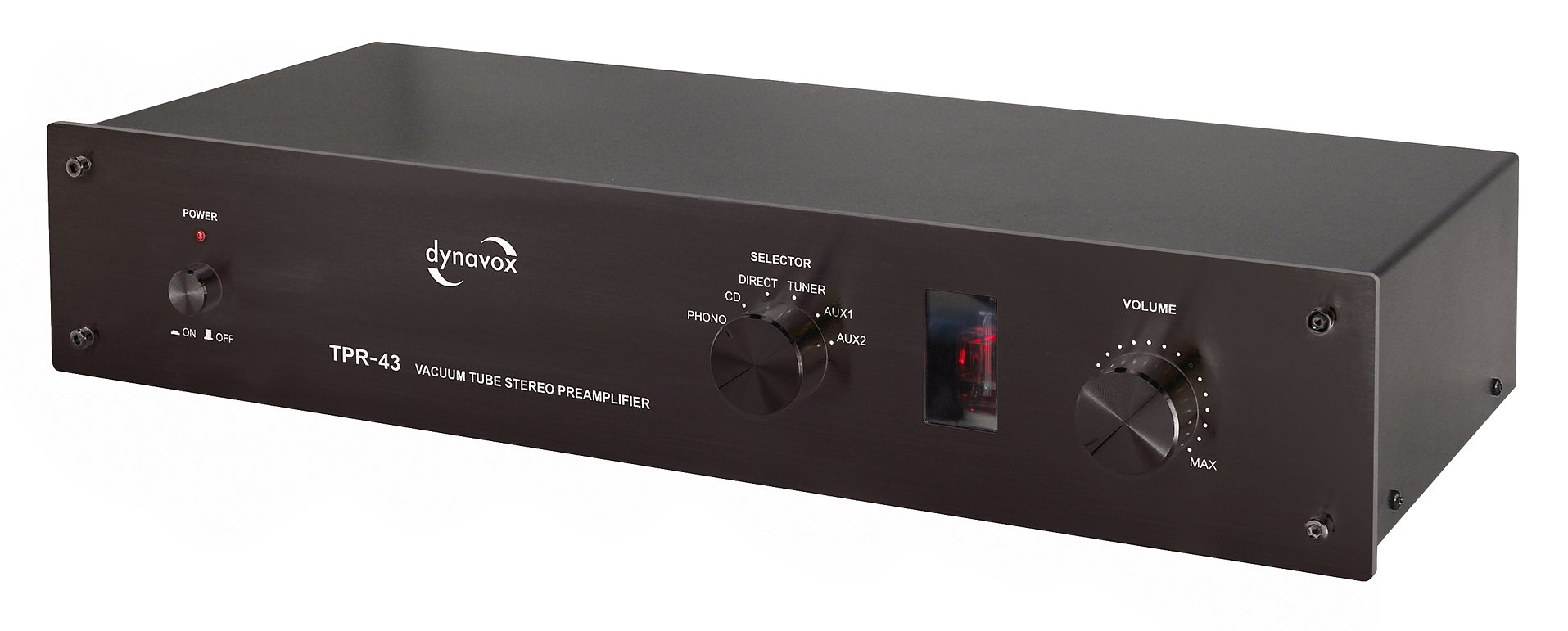 dynavox-tpr-43-r-hren-vorstufe-mit-phono-eingang-f-r-mm-mc-schwarz image 1