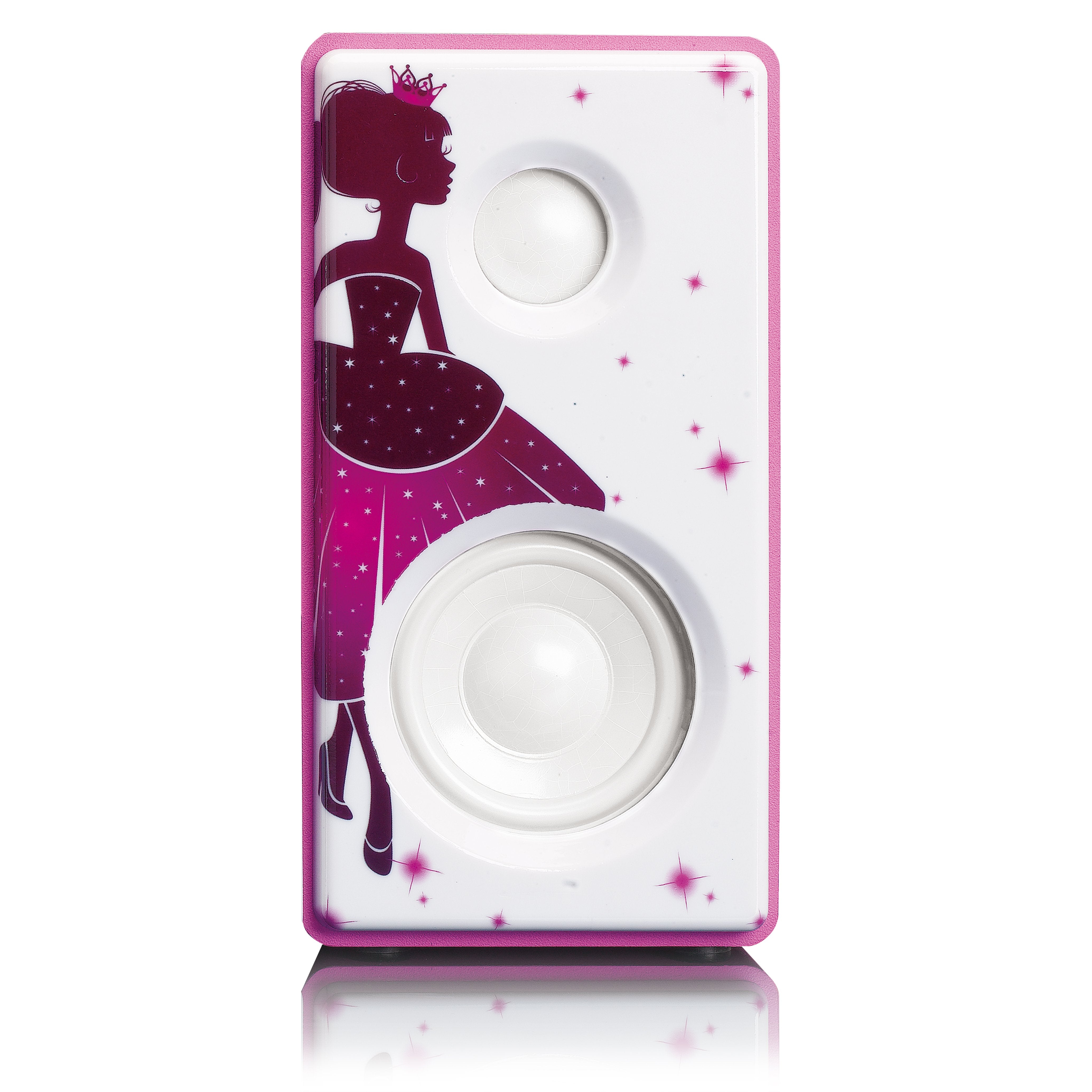 lenco-mc-020-princess-micro-stereoanlage-mit-fm-bluetooth-usb-aux-princess image 2