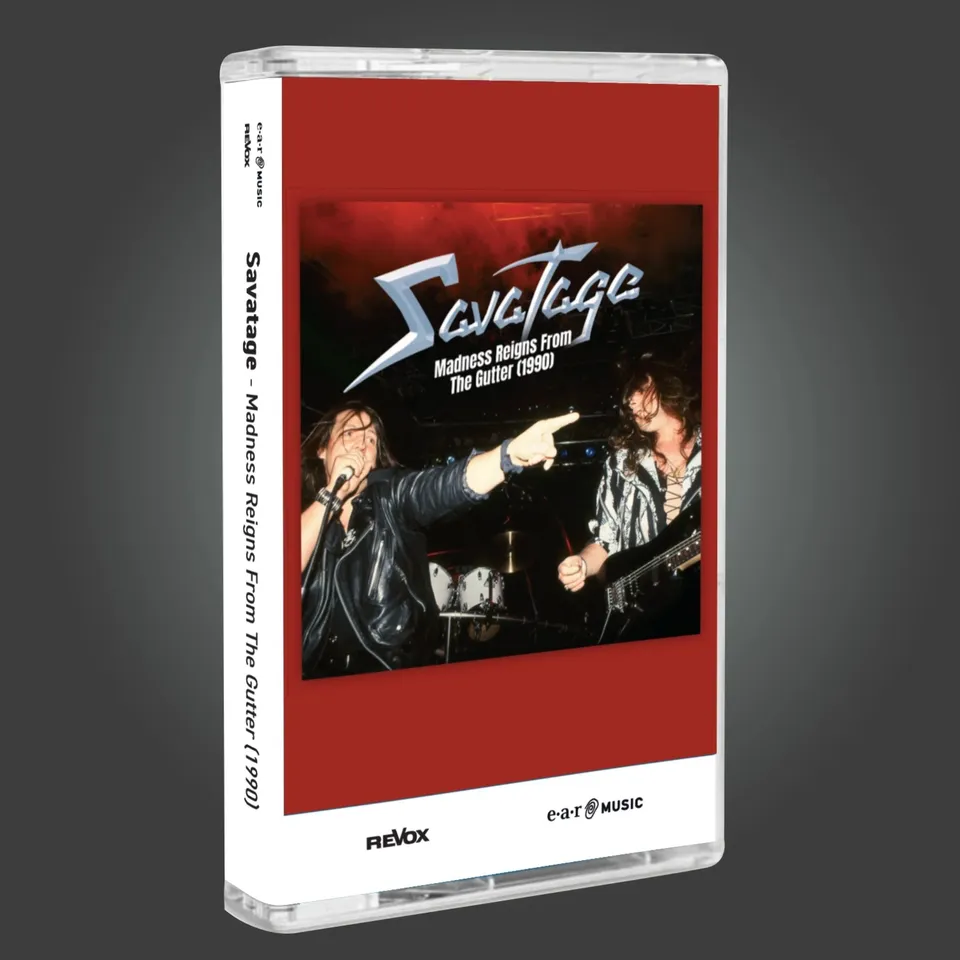 revox-savatage-madness-reigns-from-the-gutter-1990-cassette image 1