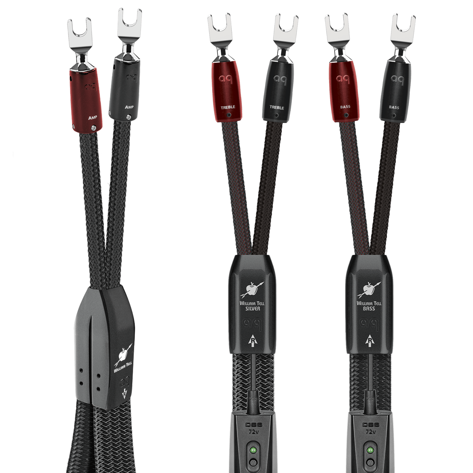 audioquest-william-tell-silber-biwire-combo-lautsprecherkabel-pss-psc image 1
