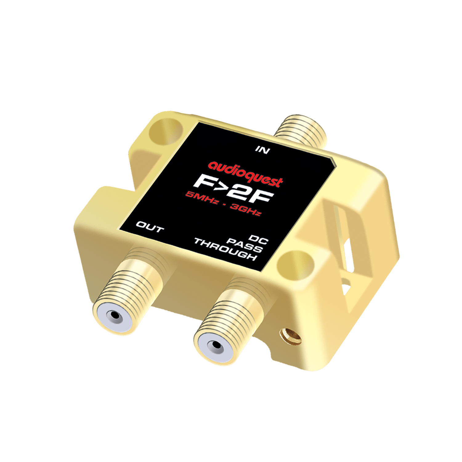 audioquest-f-2f-vergoldeter-stecker-2-ghz-bandbreite-75-ohm-koaxialadapter image 1