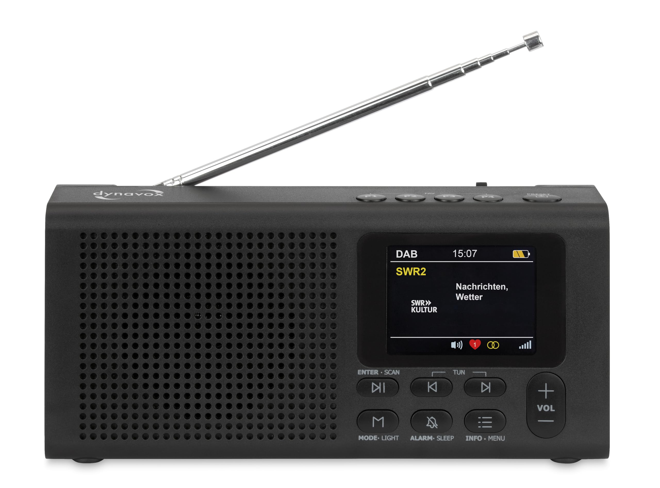 dynavox-dbt200-tragbares-dab-ukw-radio-mit-bluetooth-5-0-schwarz image 1