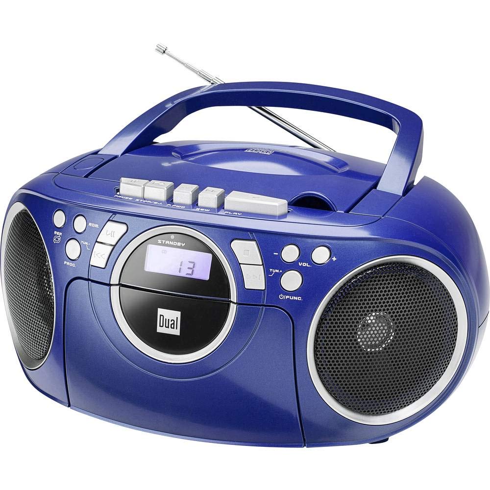 dual-p-70-schwarz-kassettenradio-mit-cd-boombox image 5