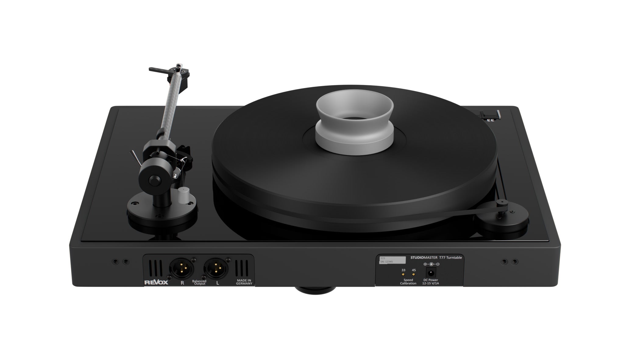 revox-t77-turntable-plattenspieler-mit-mc-phonovorstufe-und-xlr-ausgang image 5