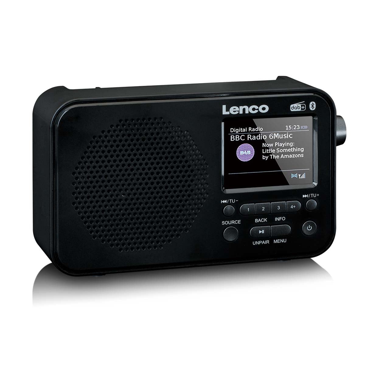 lenco-pdr-036bk-dab-fm-radio-mit-bluetooth-schwarz-2-4-zoll-farbdisplay image 6