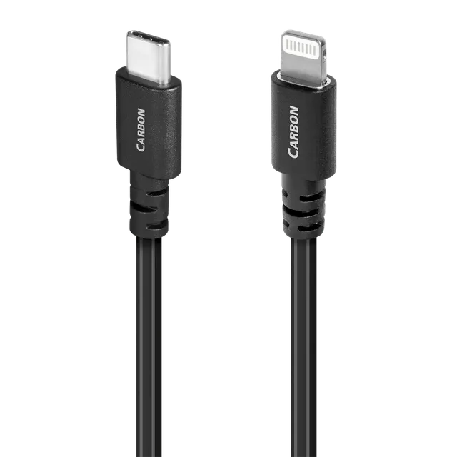 audioquest-carbon-usb-a-auf-lightning-halbfeste-konzentrische-5-silberleiter-hig image 1