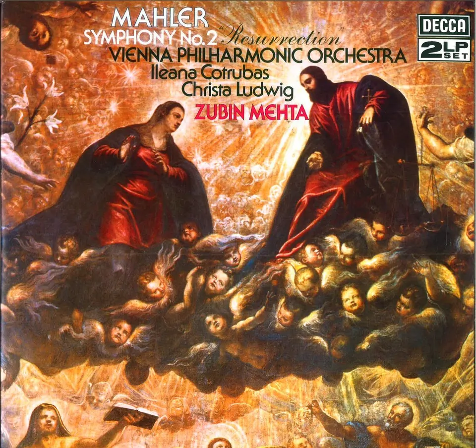 pro-ject-gustav-mahler-symphony-no-2-zubin-mehta-wiener-philharmoniker-2lp image 1