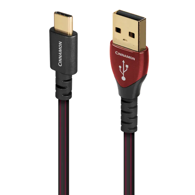 audioquest-cinnamon-usb-c-auf-usb-a-kabel-halbfeste-konzentrische-1-25-silberlei image 1