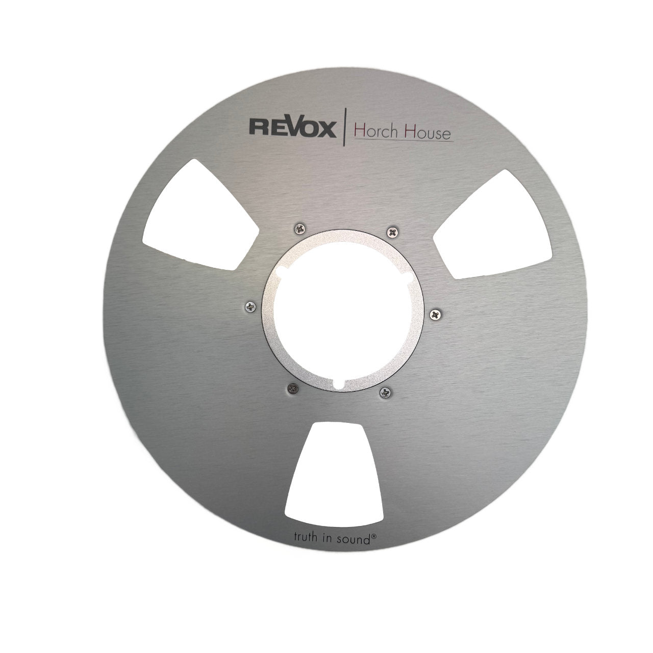 revox-horch-house-studio-precision-leerspule-26-5-cm-silber image 1