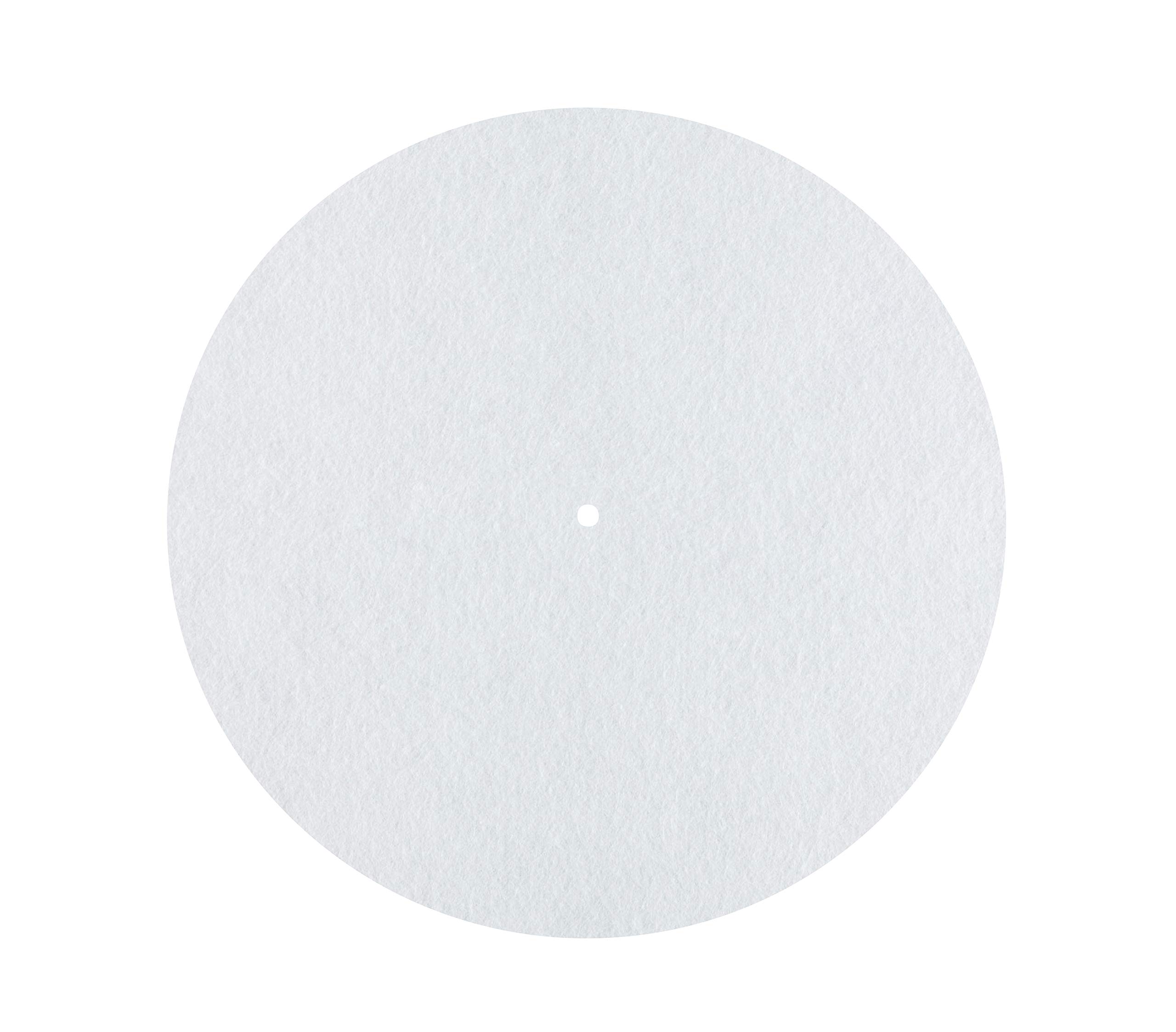 dynavox-pm2-plattenteller-auflage-filz-antistatisch-30-cm-wei image 1