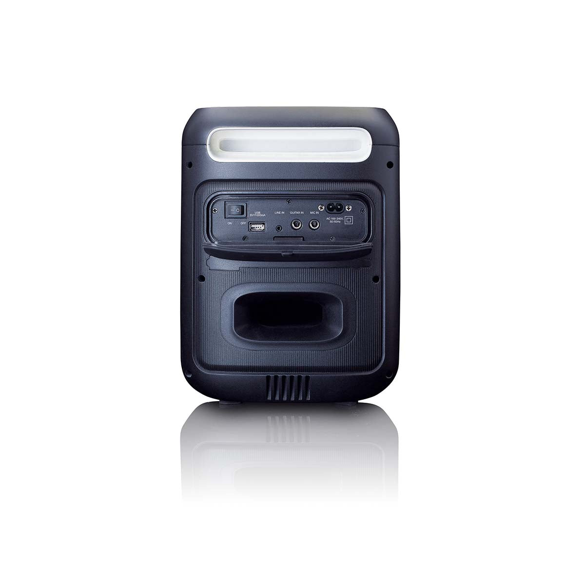 lenco-pa-101bk-bluetooth-party-speaker-100w-mit-led-licht-usb-und-14h-akku-schwa image 6