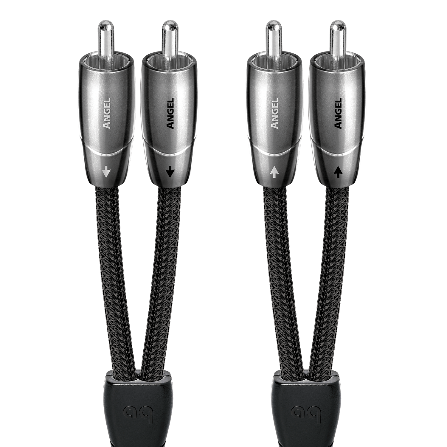 audioquest-angel-rca-rca-massive-pss-silber-cinchkabel-mit-carbon-noise-dissipat image 1