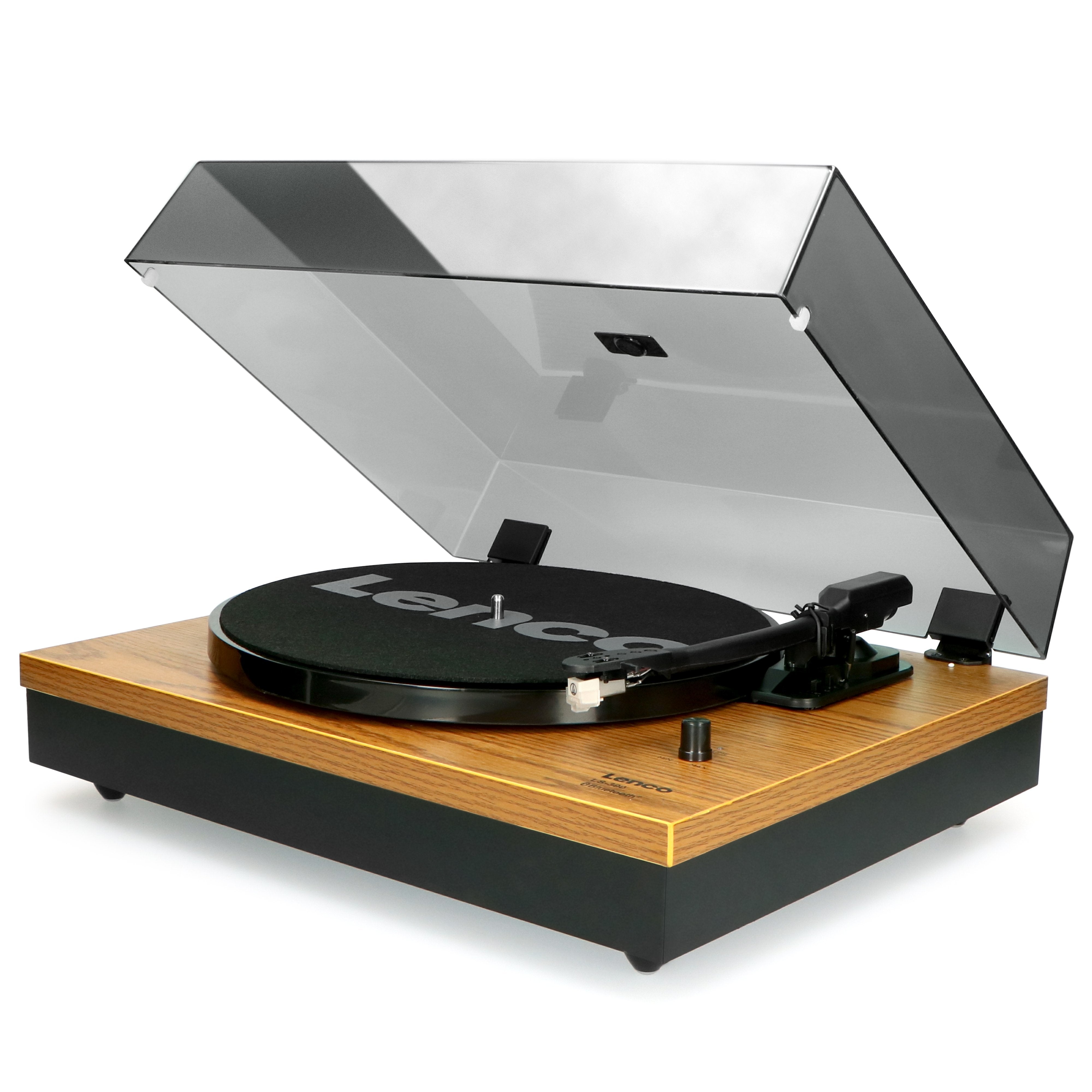 lenco-ls-300wd-plattenspieler-mit-bluetooth-und-2-externen-holz-lautsprechern-ho image 8