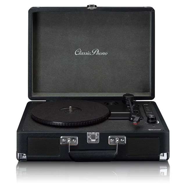 lenco-classic-phono-tt-115bk-bluetooth-plattenspieler-im-koffer-schwarz image 1
