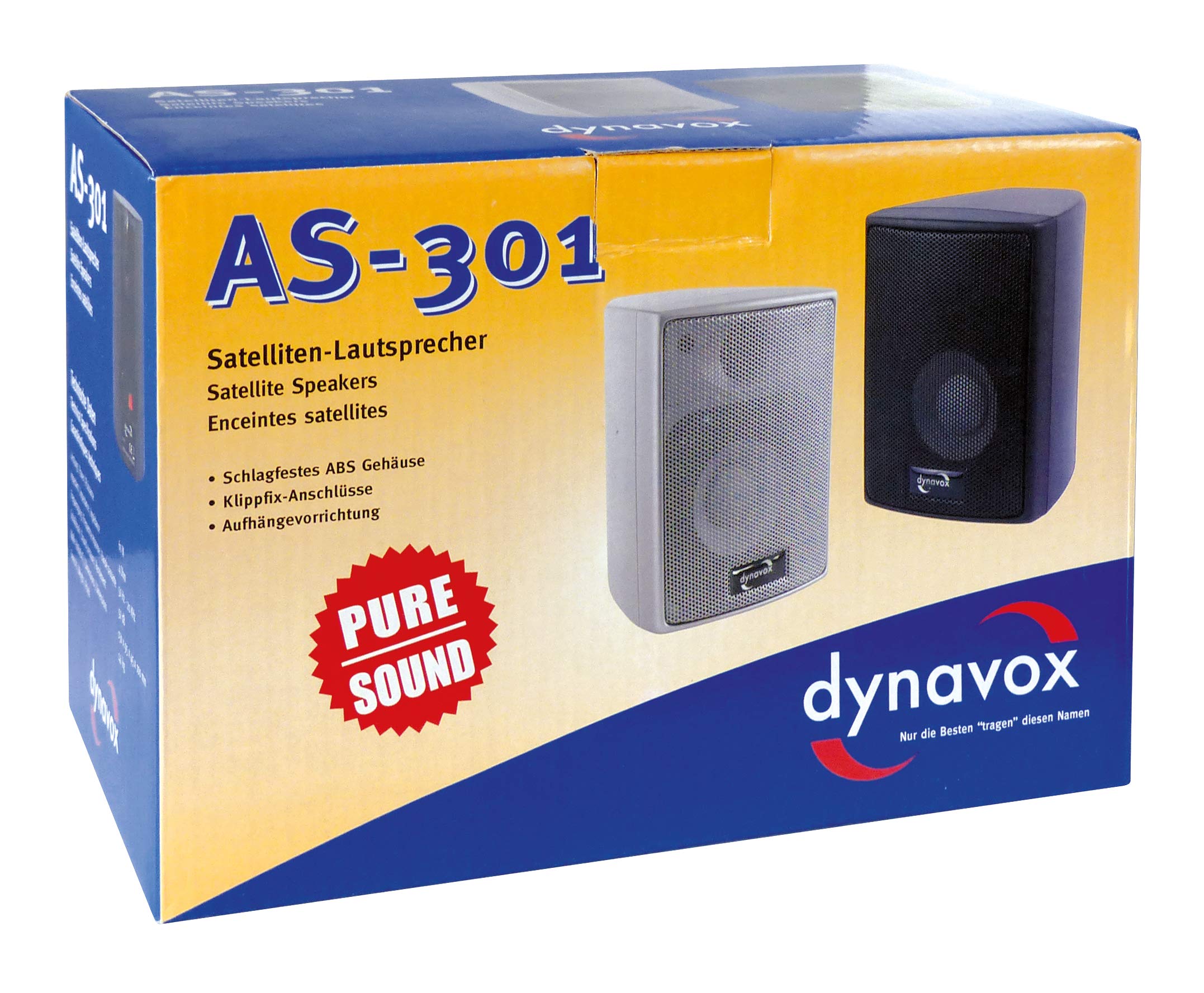 dynavox-as-301-satelliten-lautsprecher-paar-kompakt-wandmontage-silber image 3