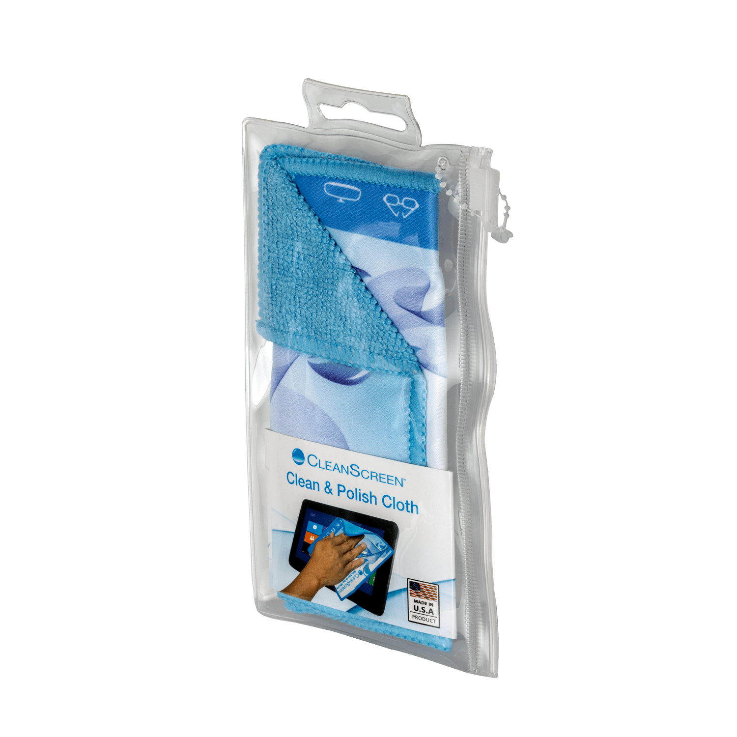 audioquest-cleanscreen-clean-polish-cloth-bildschirmreinigungst-cher-mit-12-spra image 1