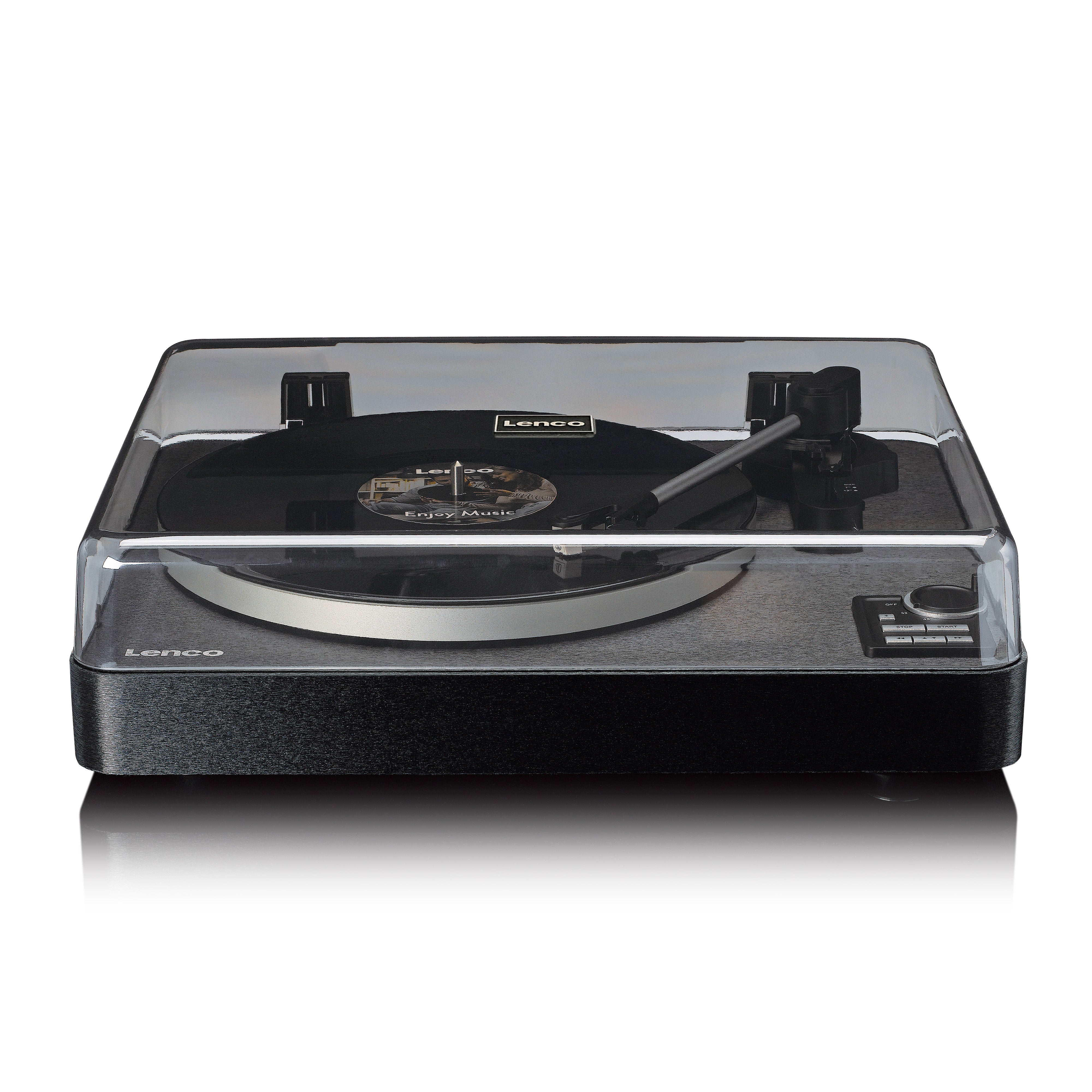lenco-lbta-165bk-vollautomatischer-plattenspieler-mit-bluetooth-schwarz image 2