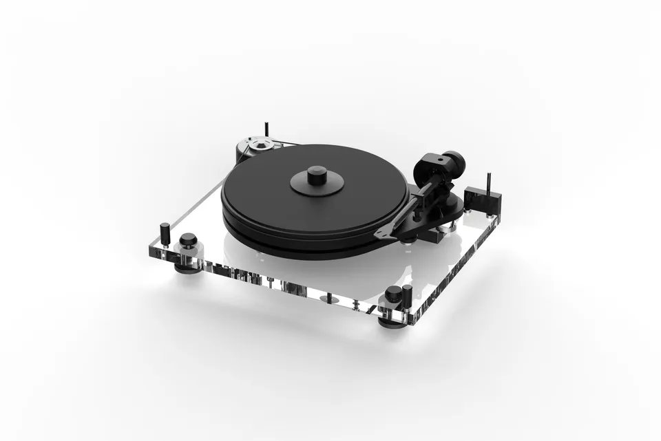 pro-ject-6-perspex-sb-subchassis-plattenspieler-mit-acrylchassis-und-magnetfeldl image 1