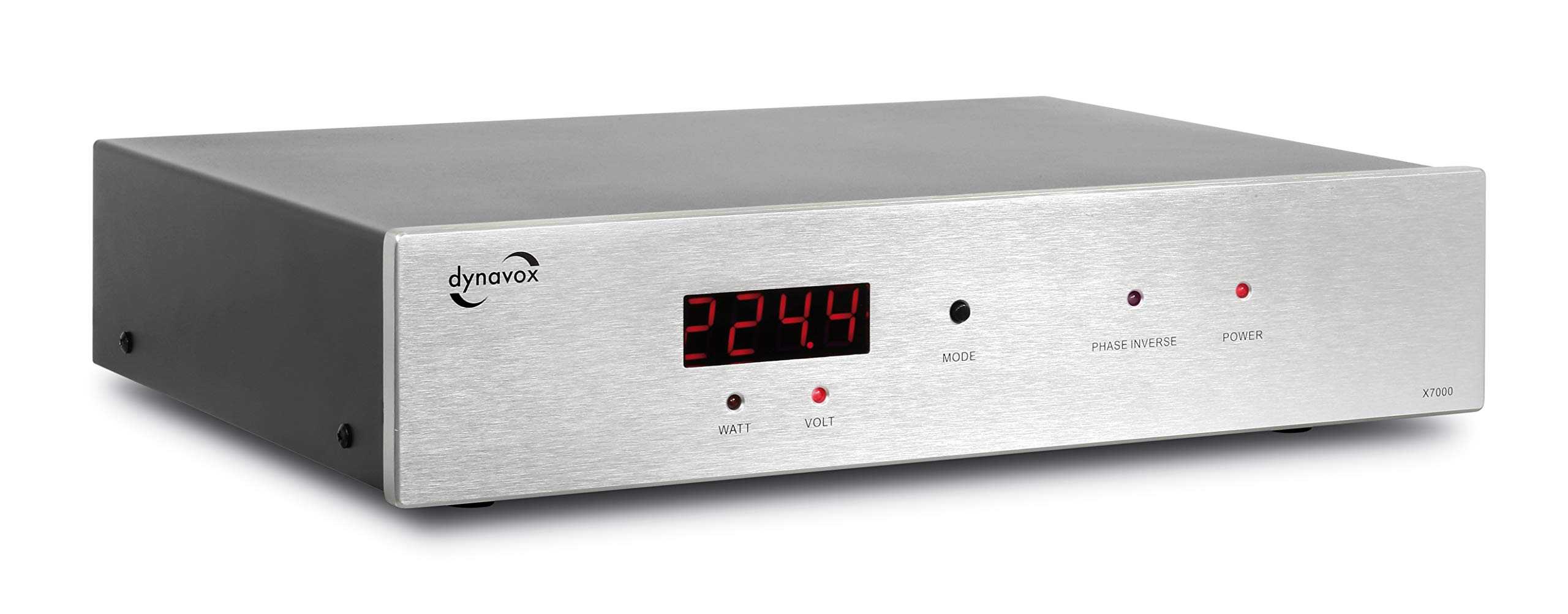 dynavox-x7000s-hifi-netzfilter-6-fach-steckdose-mit-display-silber image 4