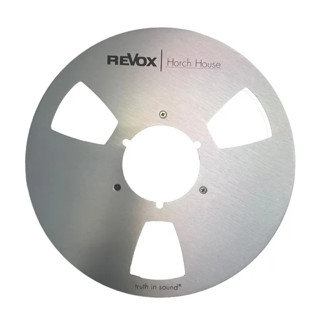 revox-horch-house-standard-leerspule-nab-metall-26-5-cm-silber-mit-climate-archi image 1