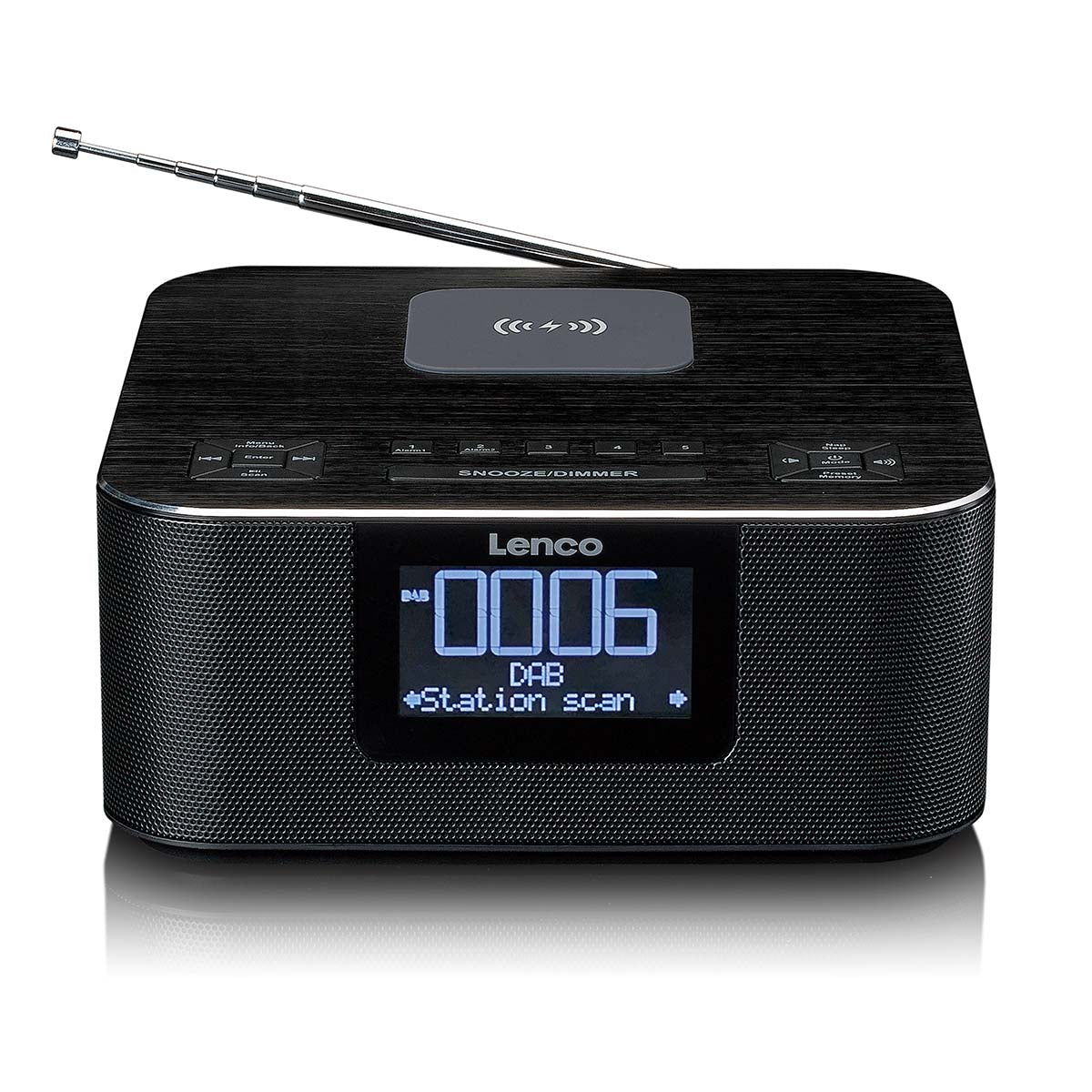 lenco-cr-650bk-dab-fm-weckerradio-mit-bluetooth-und-wireless-charging-schwarz image 3