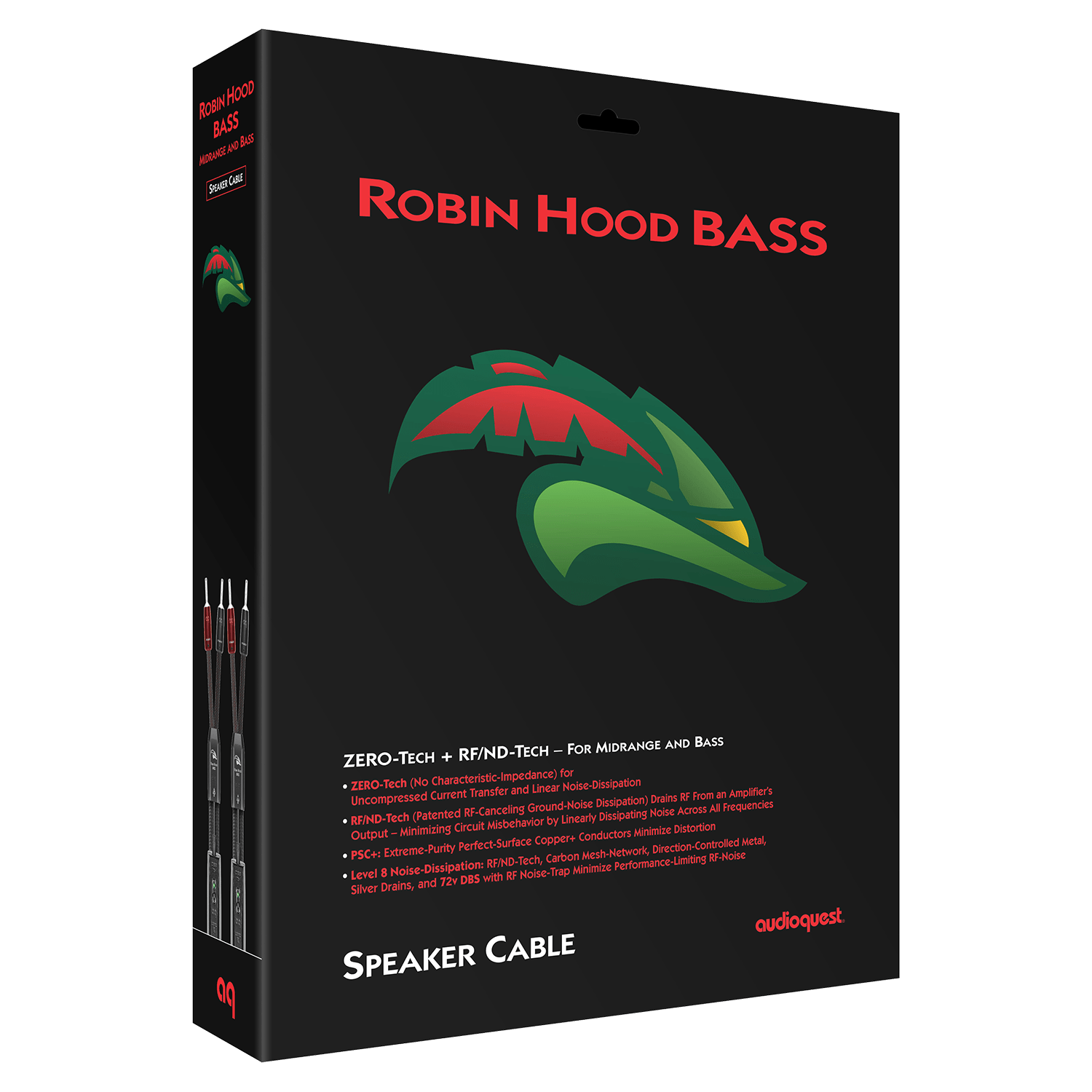 audioquest-robin-hood-bass-lautsprecherkabel-mit-psc-und-noise-dissipation image 4