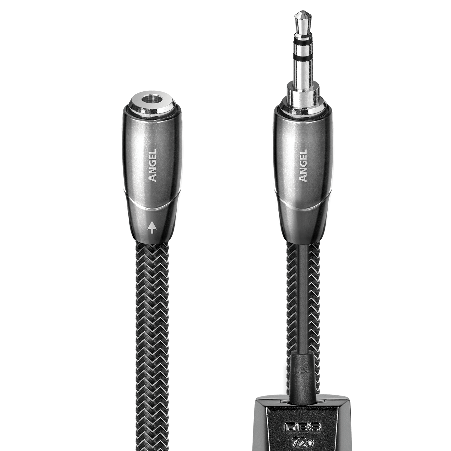 audioquest-angel-3-5mm-mini-m-f-adapterkabel-pss-leiter-noise-dissipation image 1