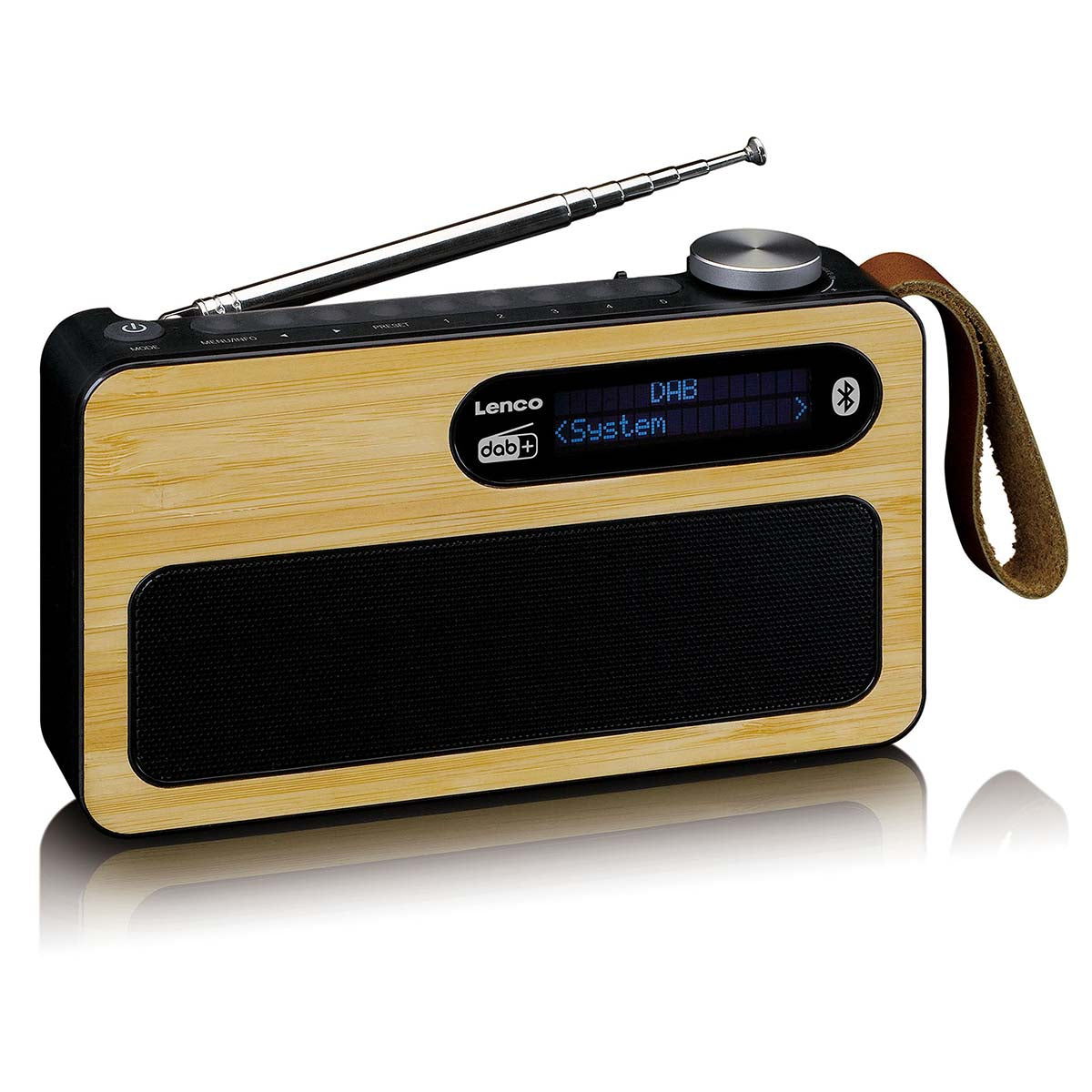 lenco-pdr-040bamboo-bk-dab-fm-radio-mit-bluetooth-bambus-schwarz image 4