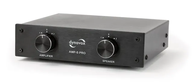 dynavox-amp-s-pro-verst-rker-und-lautsprecher-umschalter-metallgeh-use-schwarz image 1