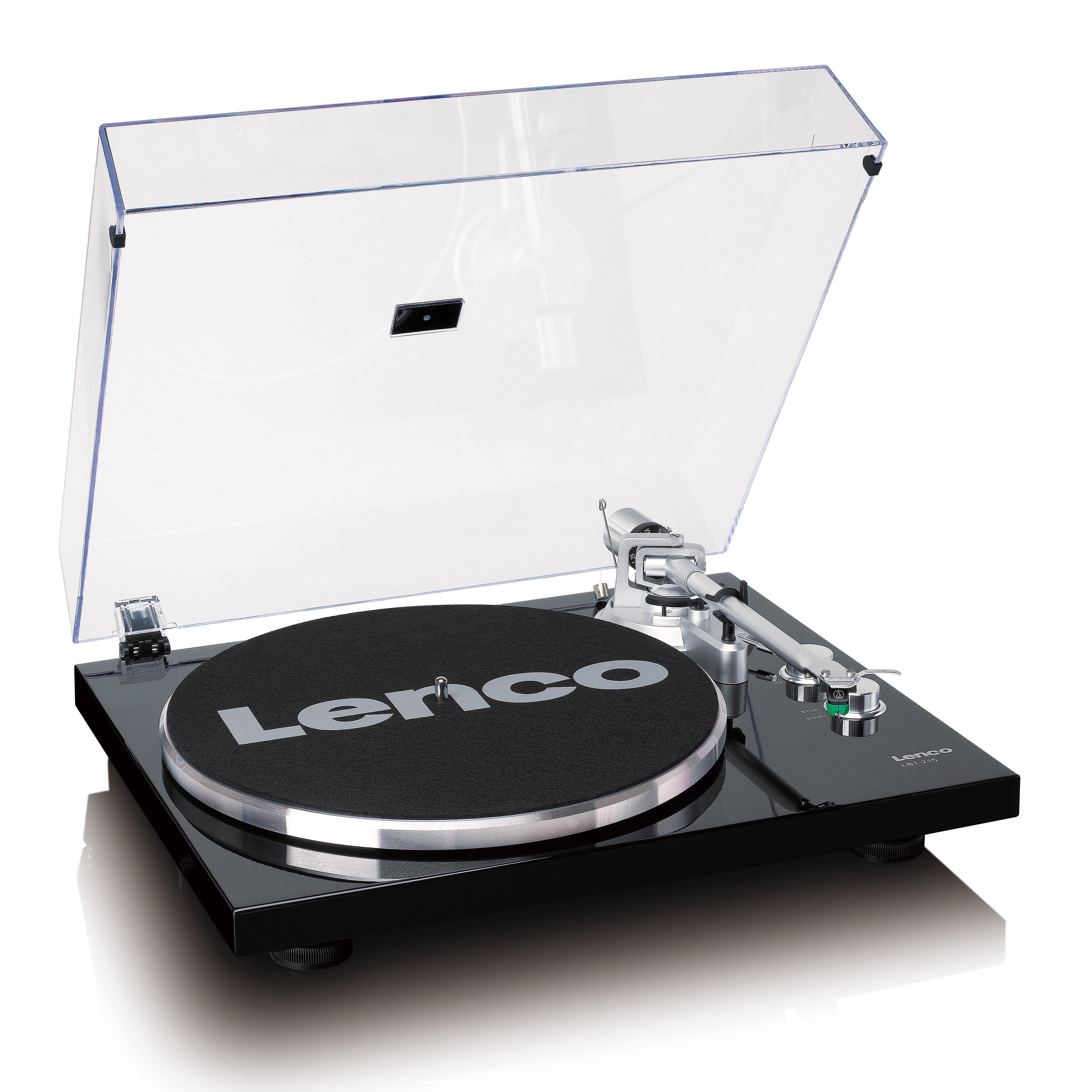 lenco-lbt-215bk-bluetooth-plattenspieler-piano-black image 2