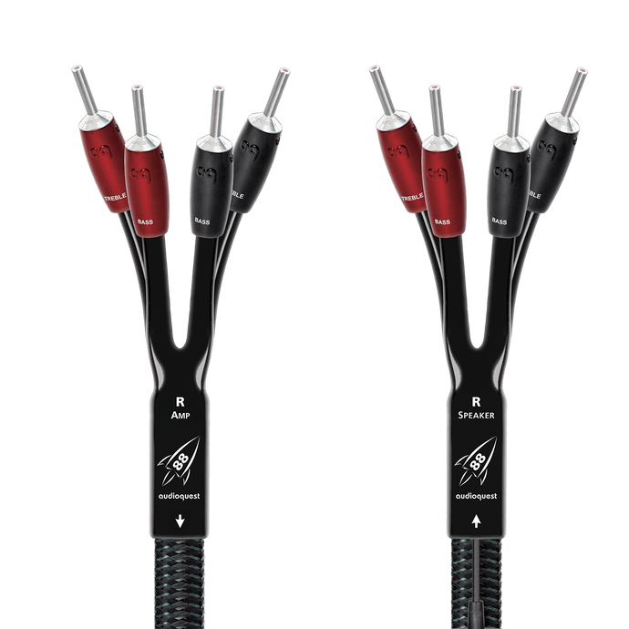 audioquest-rocket-88-single-biamp-lautsprecherkabel image 2