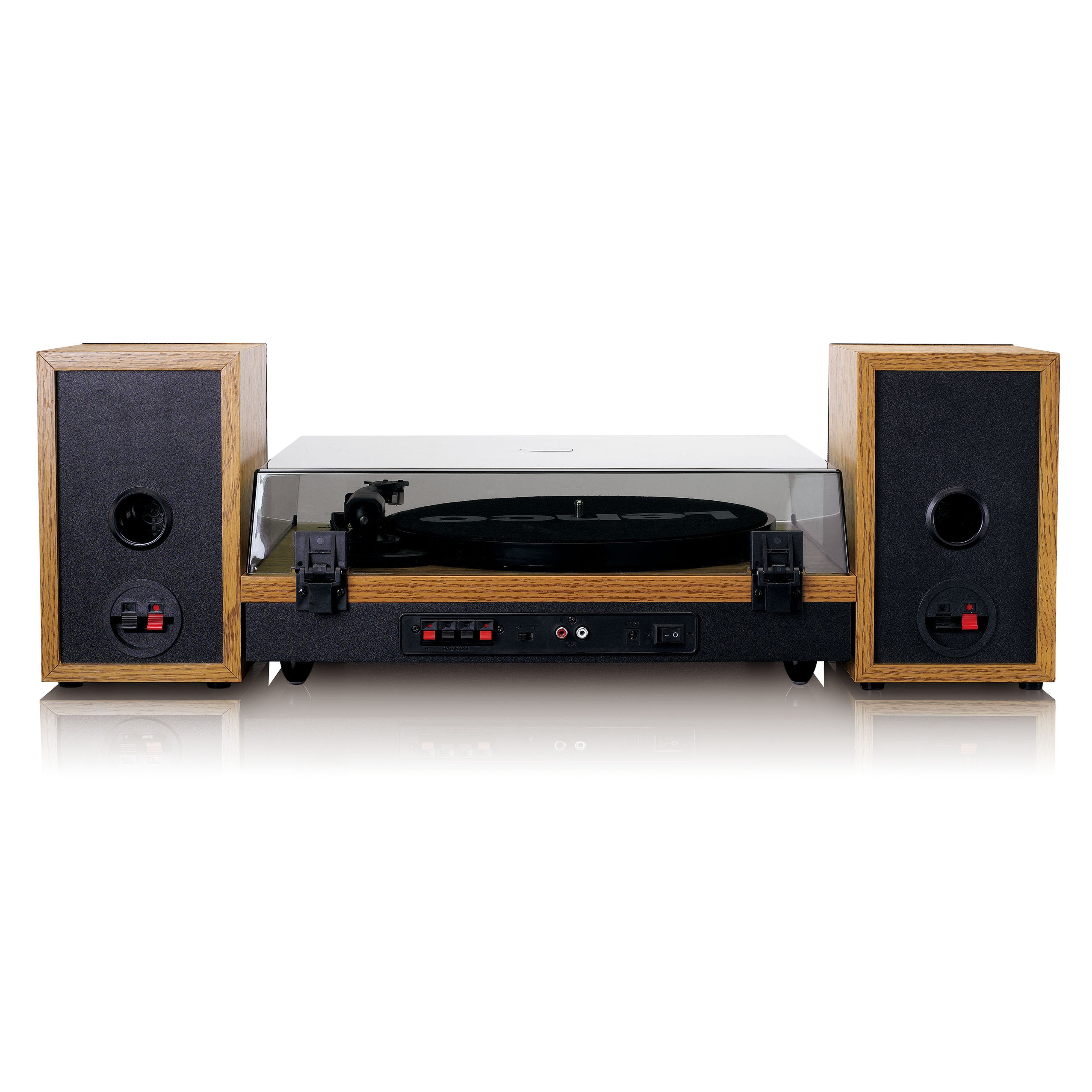 lenco-ls-300wd-plattenspieler-mit-bluetooth-und-2-externen-holz-lautsprechern-ho image 5