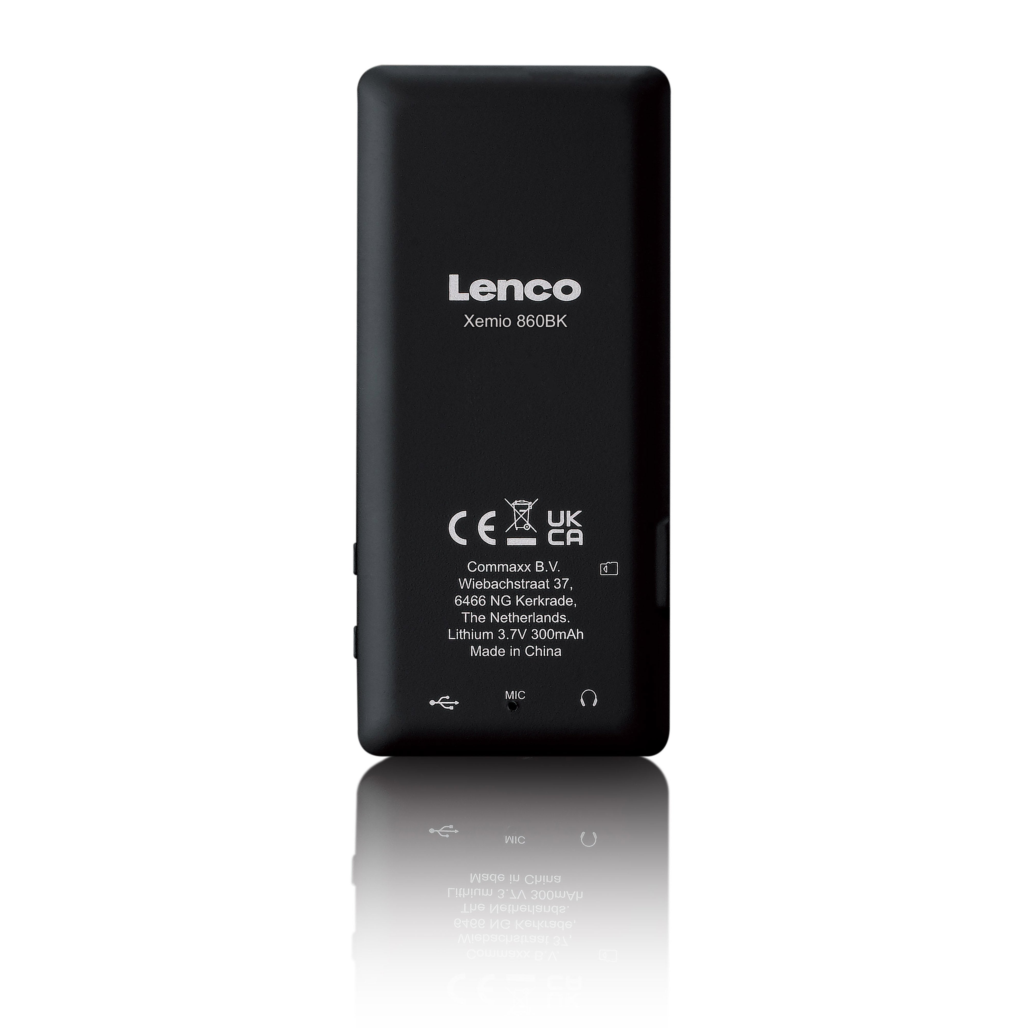 lenco-xemio-860bk-mp3-mp4-player-mit-bluetooth-5-3-8-gb-schwarz image 2