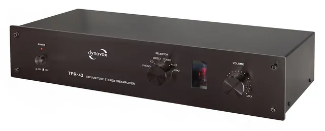 dynavox-tpr-43-r-hren-vorstufe-mit-phono-eingang-f-r-mm-mc-schwarz image 1