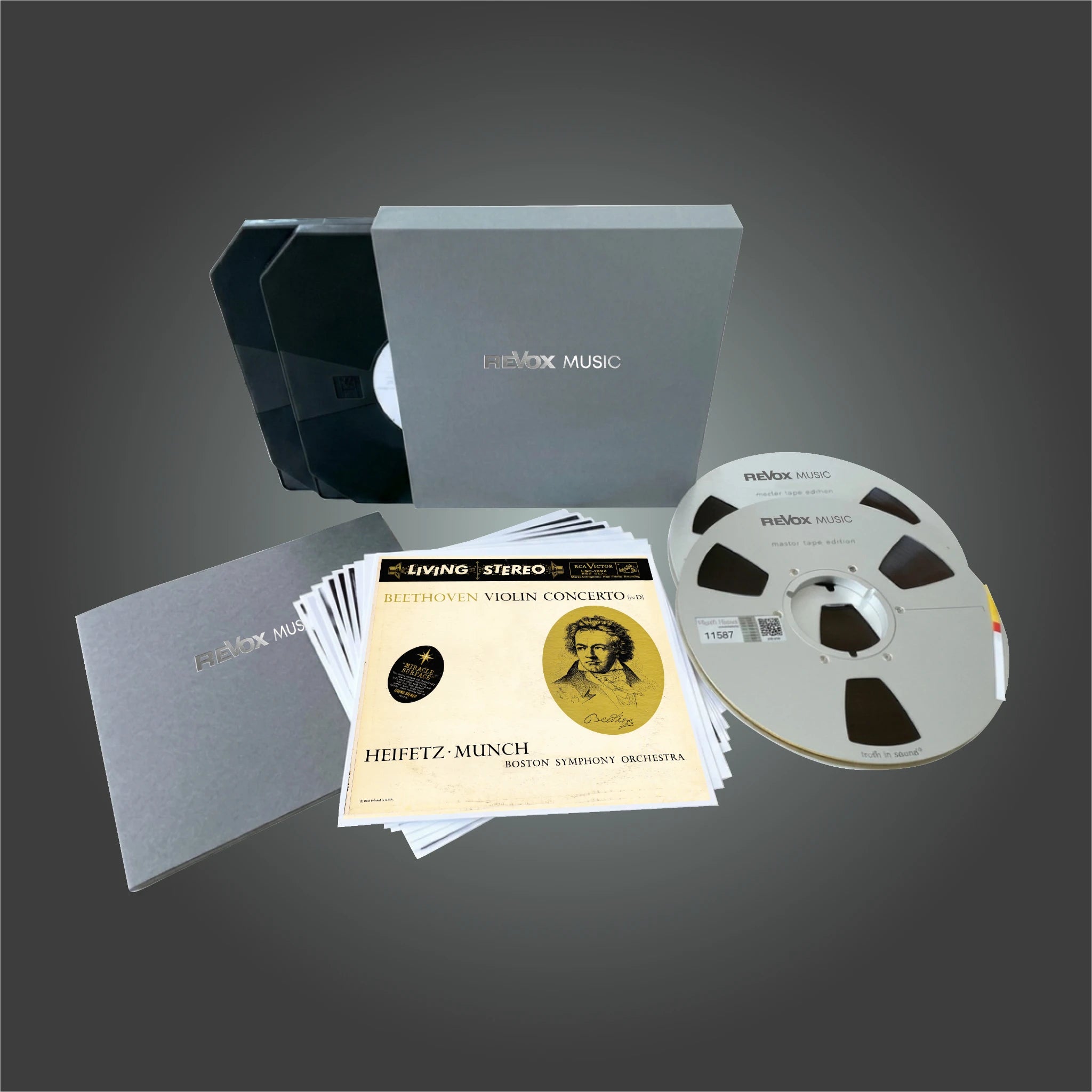 revox-heifetz-munch-beethoven-violin-concerto-master-tape-b77-series image 2