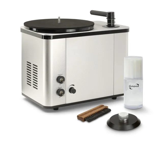 dynavox-rcm-400-schallplattenwaschmaschine-elektrisch-mit-aluminium-geh-use-silb image 1