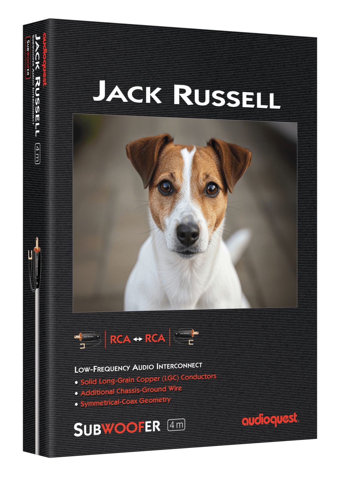 audioquest-jack-russell-rca-subwooferkabel-solid-lgc-kupfer image 4