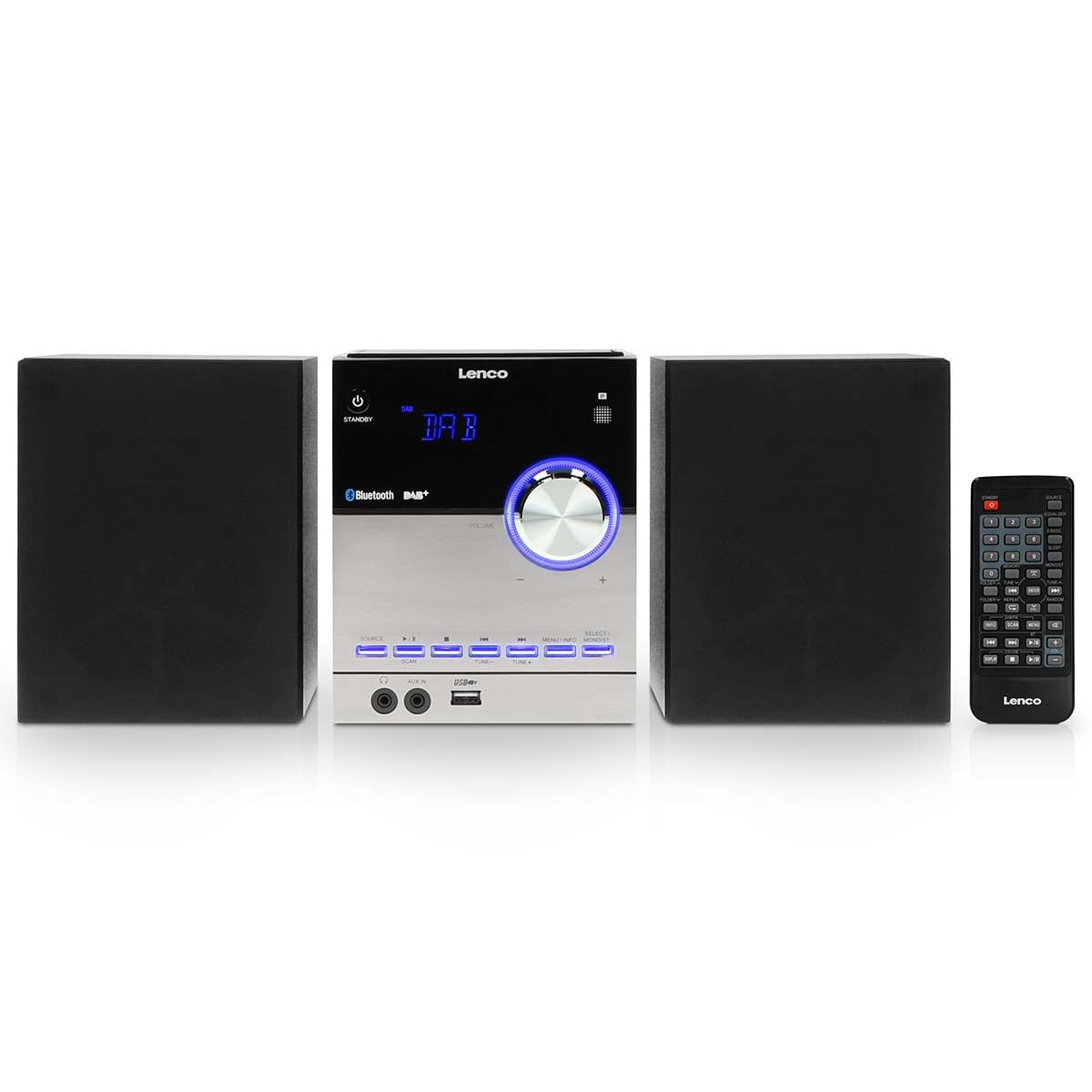 lenco-mc-150-stereoanlage-mit-dab-cd-und-bluetooth-schwarz image 1