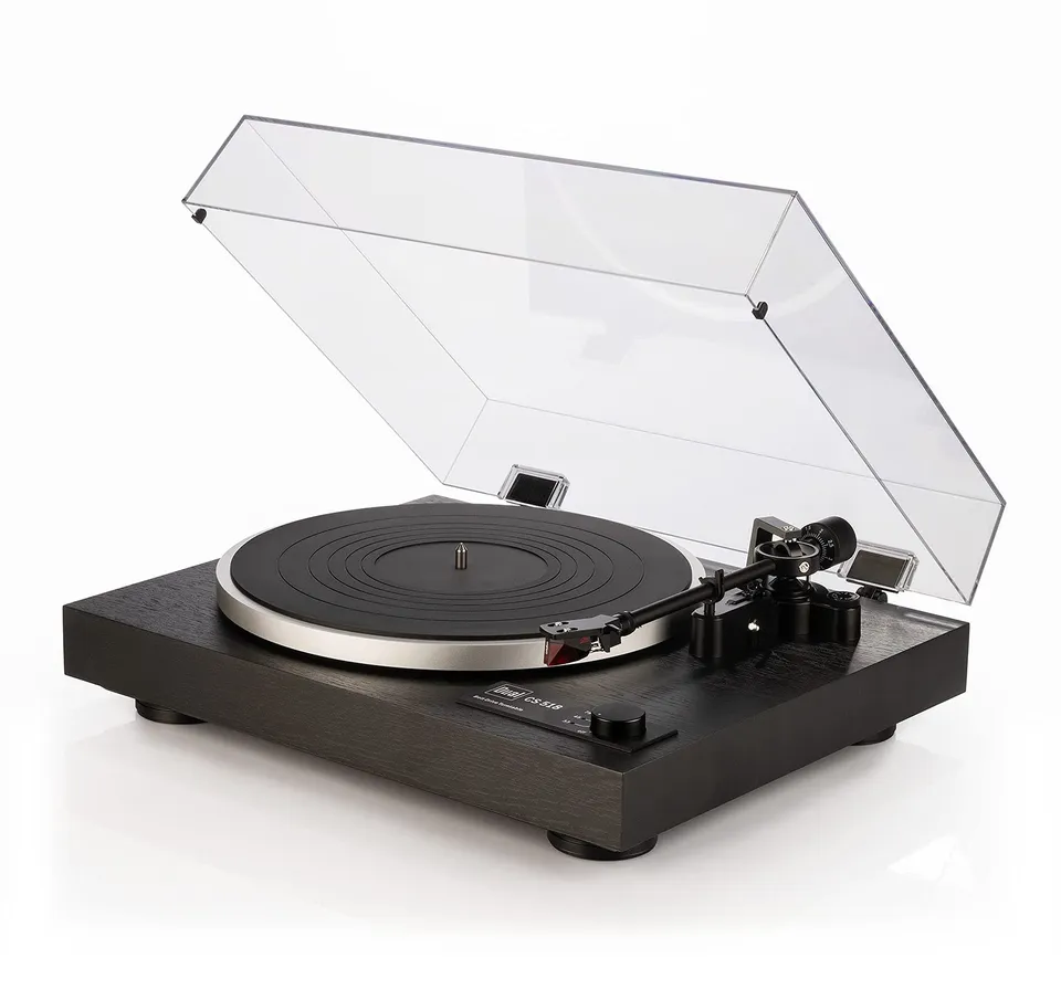 dual-cs-518-hifi-plattenspieler-mit-riemenantrieb-und-ortofon-2m-red-schwarz image 1