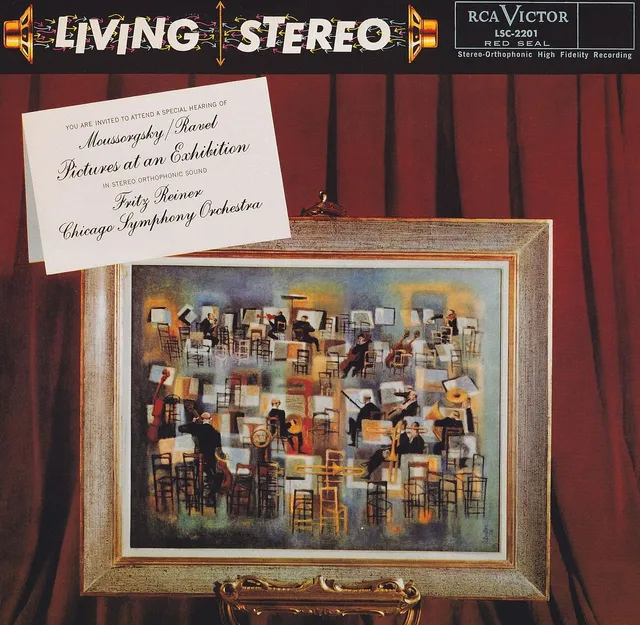 fritz-reiner-moussorgsky-ravel-pictures-at-an-exhibition-vinyl-lp image 1