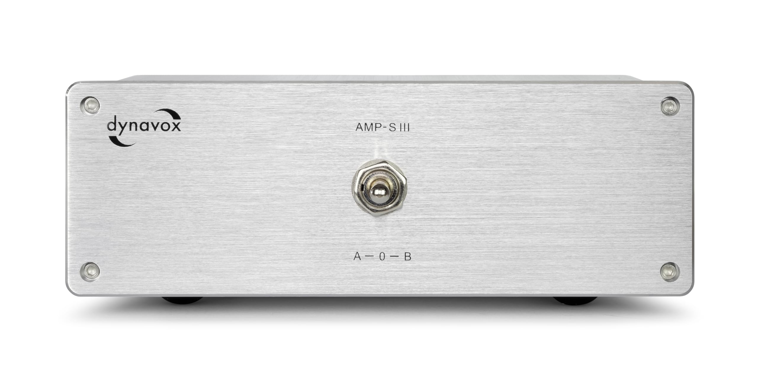 dynavox-amp-s-iii-verst-rker-und-lautsprecher-umschalter-silber-aluminium image 2