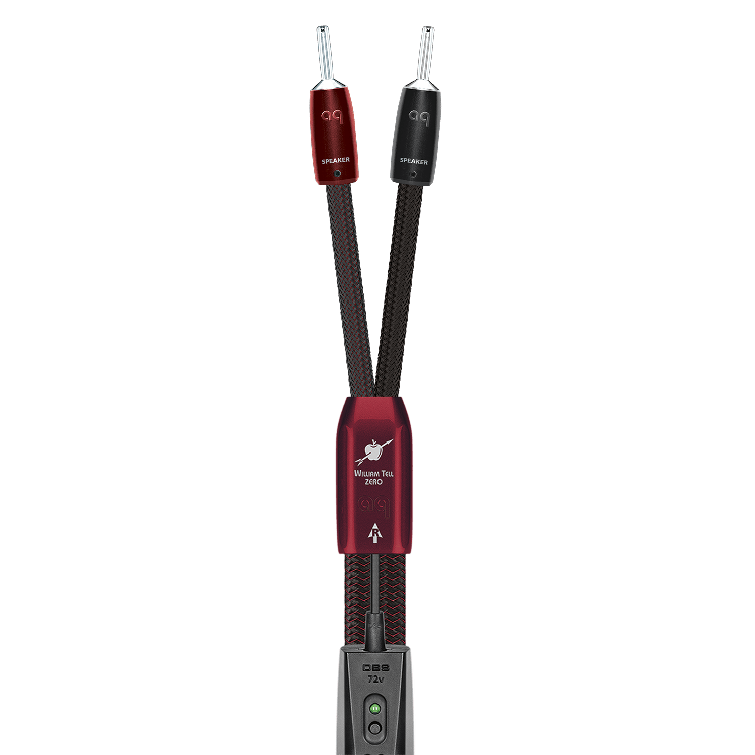audioquest-william-tell-zero-lautsprecherkabel-psc-kupfer-carbon-nds-paar image 1