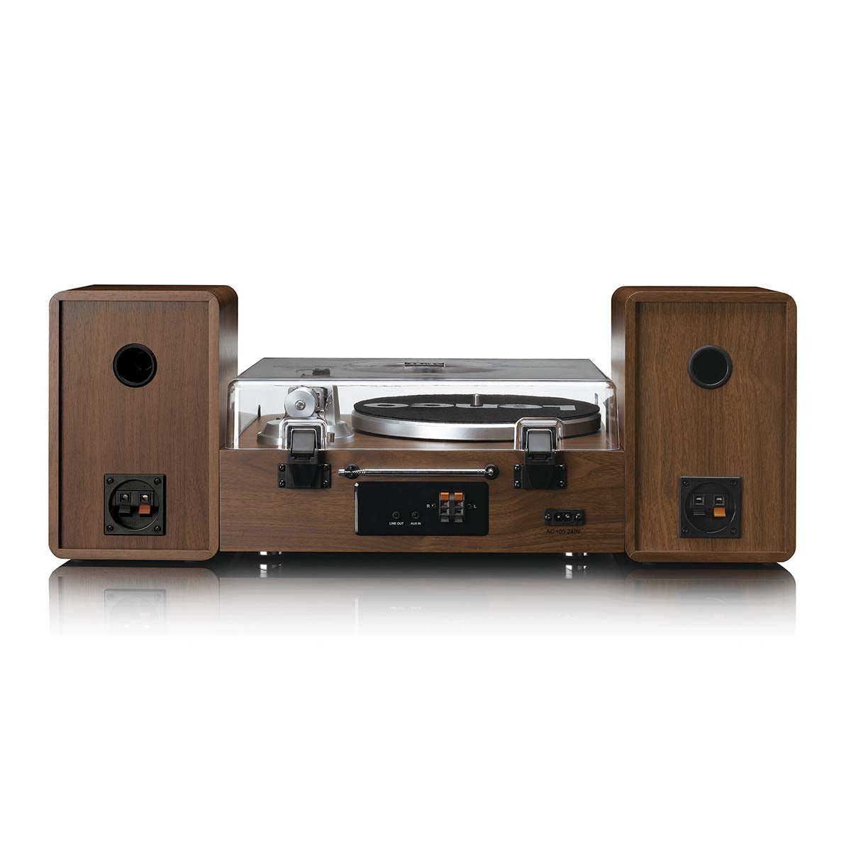lenco-mc-860wdsi-hifi-stereoset-mit-plattenspieler-und-lautsprechern-holz-silber image 4