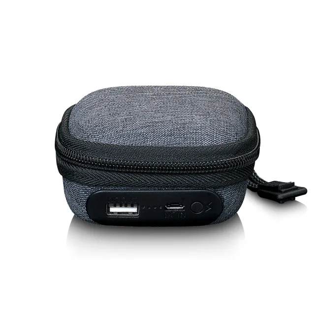 lenco-pbc-10gy-powerbank-case-1000-mah-f-r-ohrh-rer-grau image 1