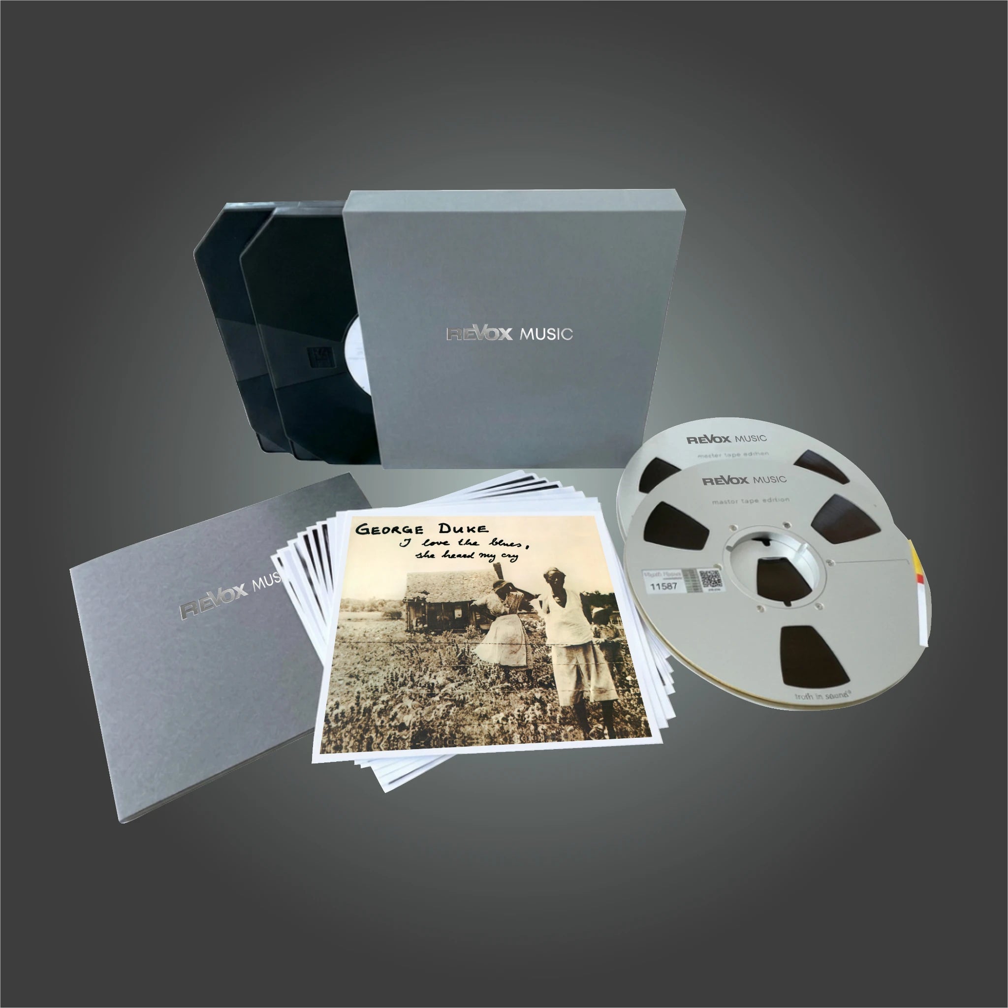 revox-master-tape-edition-george-duke-i-love-the-blues-she-heard-my-cry-jazz-fun image 5