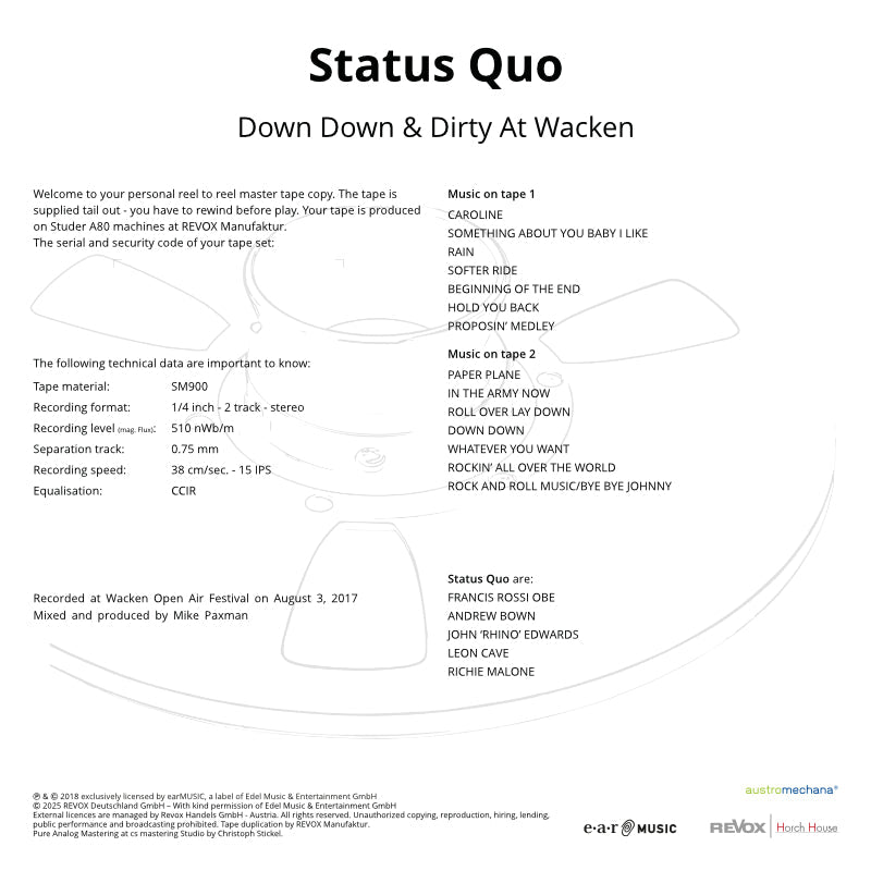 revox-status-quo-down-down-dirty-at-wacken-master-tape image 6